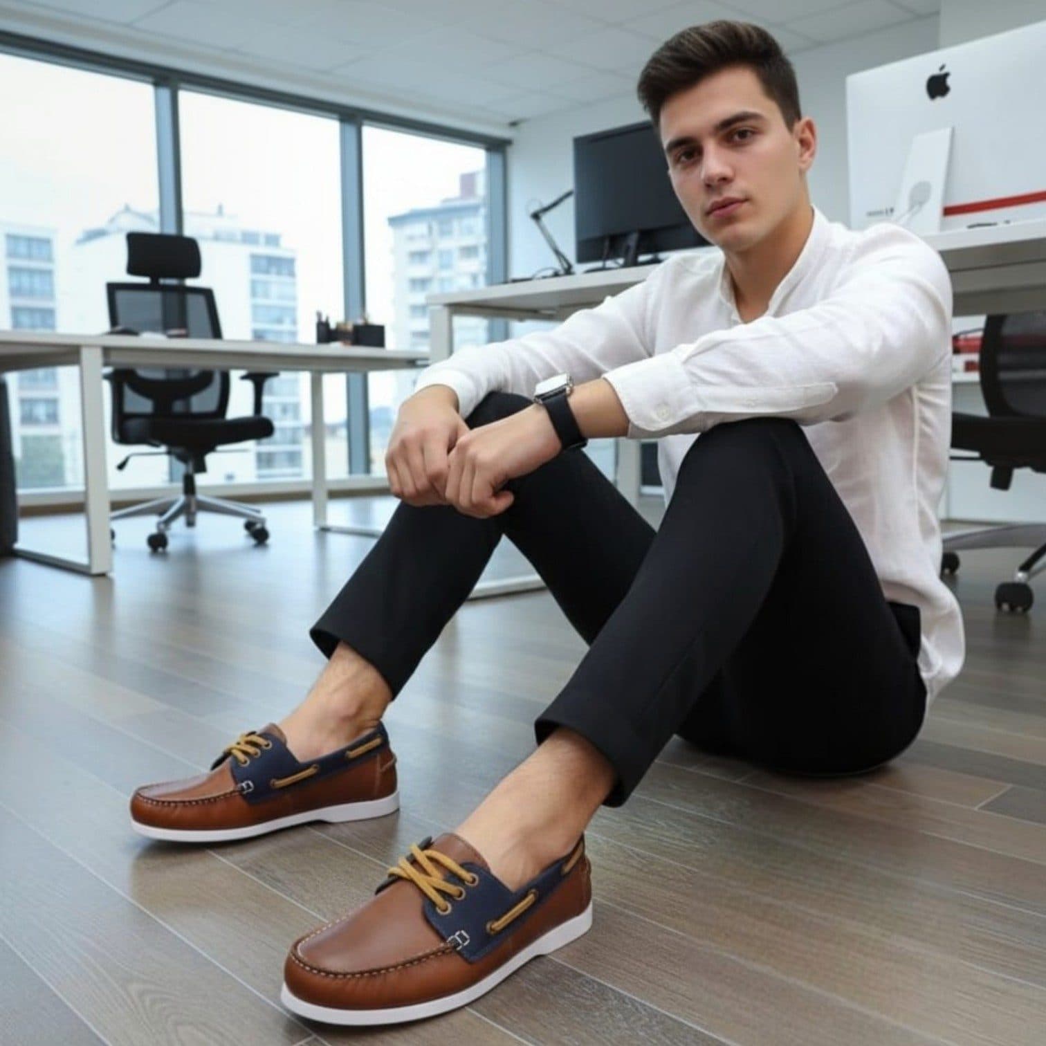 Zapato Sperry en Cuero